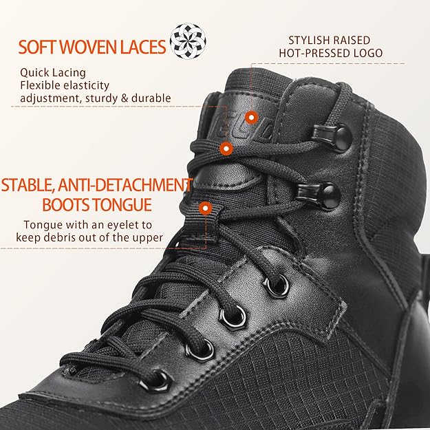 US-NYSCRT Military Tactical Boots Lightweight - Image 3