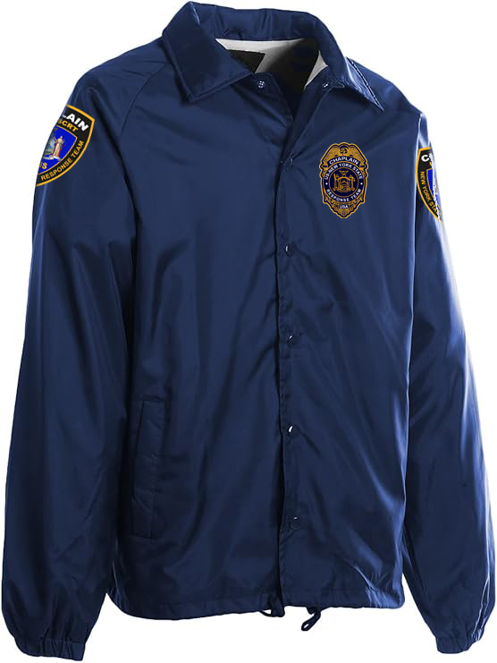 US-NYSCRT – NYS First Class 100% Nylon Windbreaker